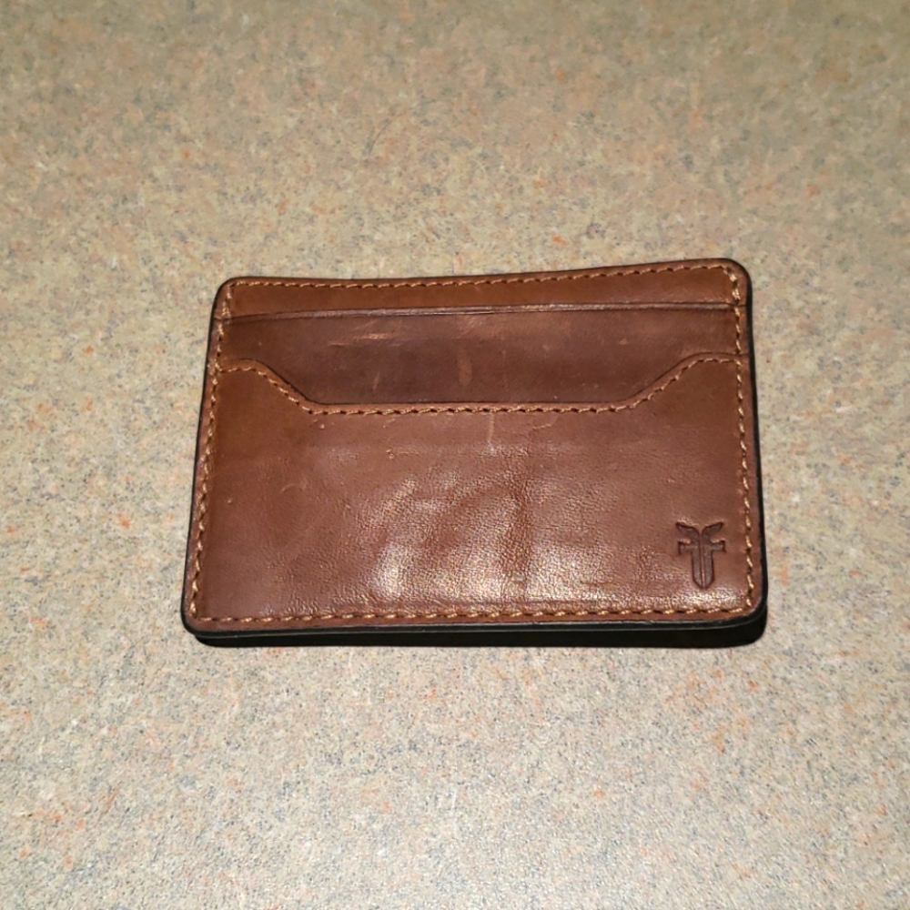 Frye Logan Money Clip Card Case